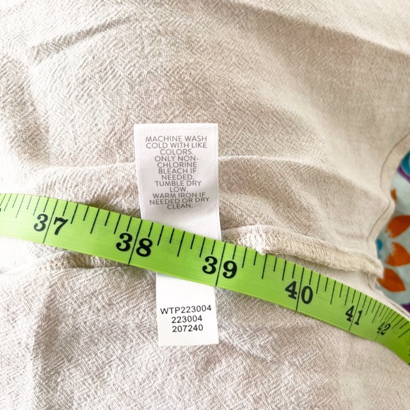 Pure Jill Linen Blend Women’s Size 4X Blouse - Picture 7 of 15